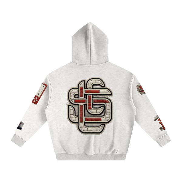 "The Brick After" Nigel Sylvester x AJ4(F&F Edition)Oversize Fleeced Hoodie