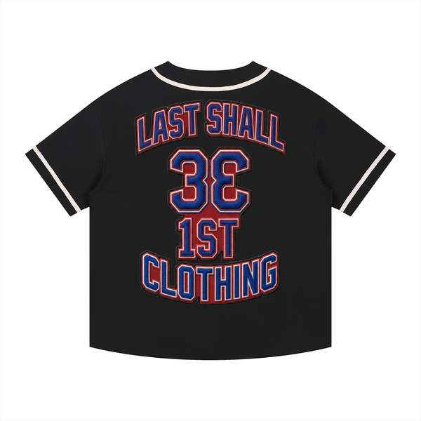 Union x Fragment Sport Royal / Chicago Royal Monogram Contrast Piped Button-Up Trikot