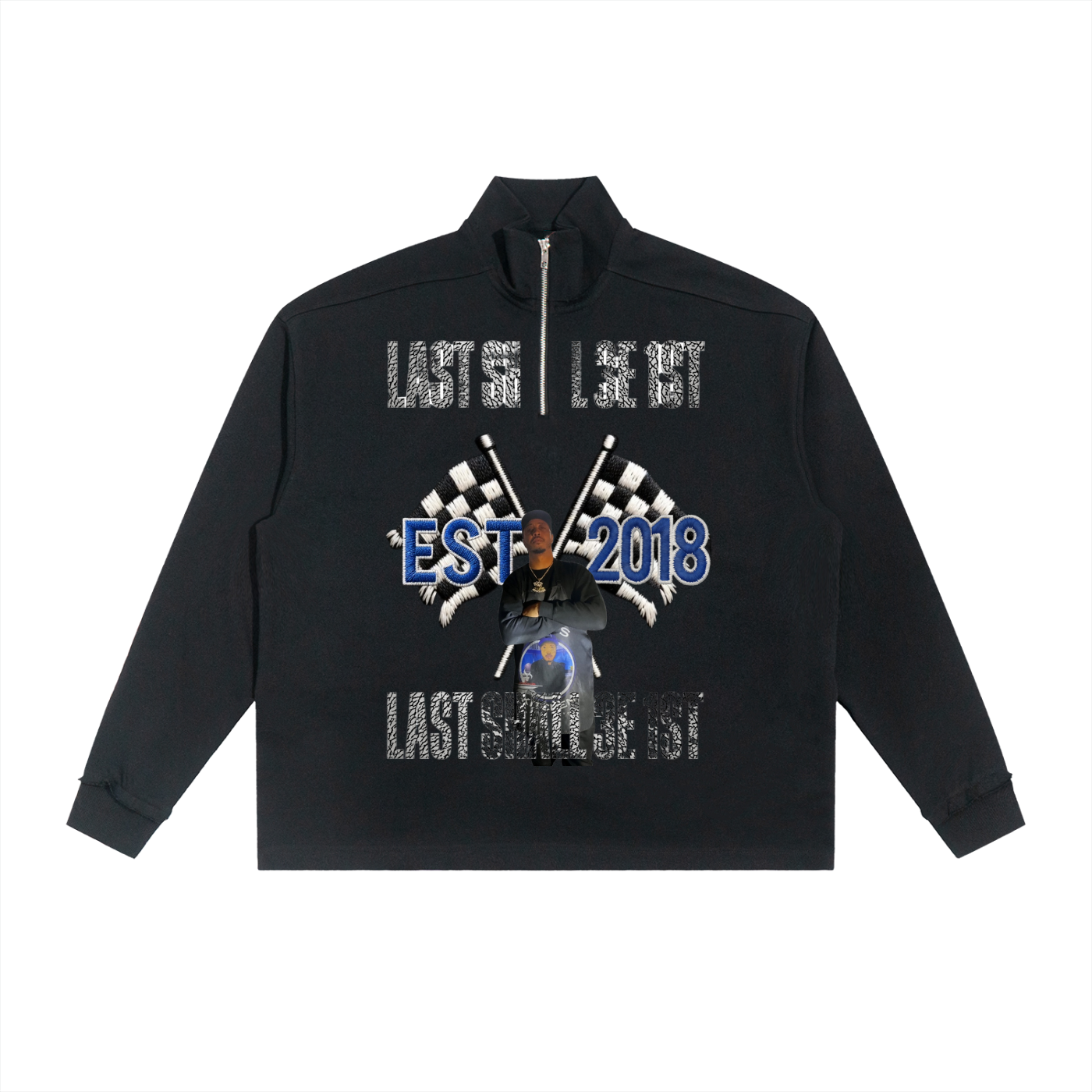 LS31st x D-Lo's Kitchen "D-Lo’s Racing Team" Rolled Edge Fleece Sweatshirt