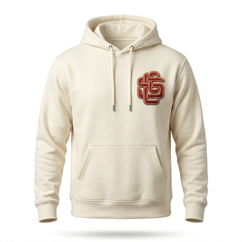 Brick by Brick Hoodie - garment mockup