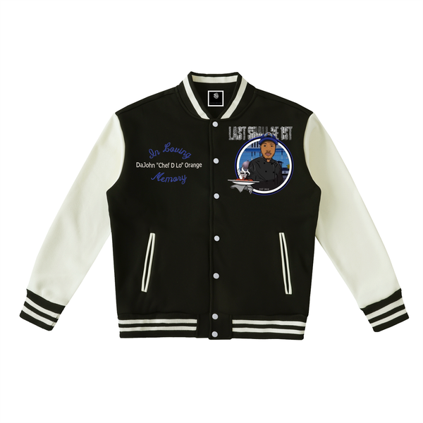 LS31st x D-Lo's Kitchen "Chefs Choice"(Alternate)Two-Tone Fleeced Varsity Jacket