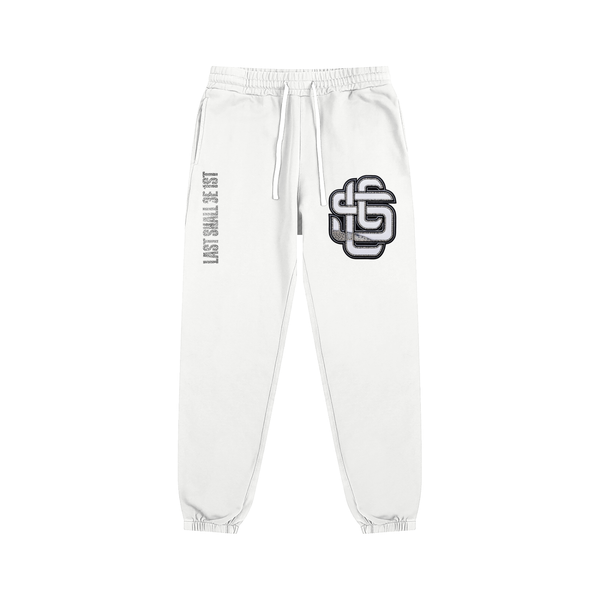 "The Front"(White")Essential Sweatpants