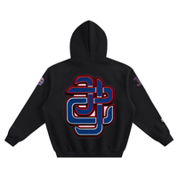 L.S.3.1st “The Monogram" Colorways Patch Archives(Union x Fragment Sport Royal/Chicago Royal Edition)Fleeced Boxy Hoodie