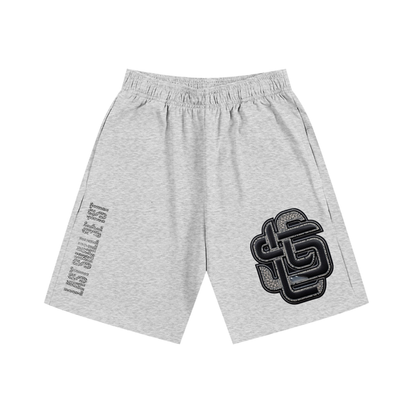 "The Front"(Black)Essential Heavyweight Cotton Shorts