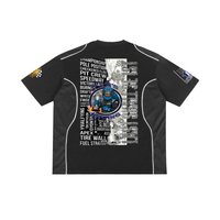 LS31st x D-Lo's Kitchen "D-Lo’s Racing Team"Contrast Piped Panel Racing Shirt