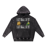LS31st x D-Lo's Kitchen "Class of '03" Snow Wash Hand-Frayed Heavyweight  Hoodie