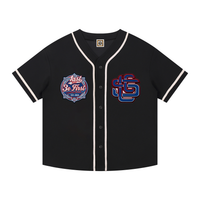 Union x Fragment Sport Royal / Chicago Royal Monogram Contrast Piped Button-Up Trikot