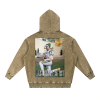 LS31st x D-Lo's Kitchen "Class of '03" Snow Wash Hand-Frayed Heavyweight  Hoodie