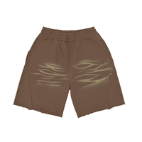 LS31st x D-Lo's Kitchen „Young Rudy“ Gewaschene Tigerstreifen-Shorts