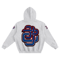 L.S.3.1st “The Monogram" Colorways Patch Archives(Union x Fragment Sport Royal/Chicago Royal Edition)Fleeced Boxy Hoodie
