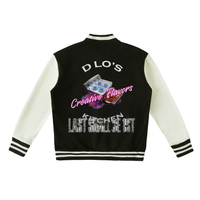 LS31st x D-Lo's Kitchen "Chefs Choice" Two-Tone Fleeced Varsity Jacket
