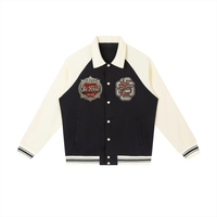 "The Brick After" Nigel Sylvester x AJ4 Contrast Raglan Sleeve Baseball Jacket