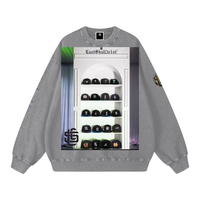 "Nephew went #144!" Snow Washed Oversized Sweatshirt