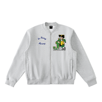 LS31st x D-Lo's Kitchen "Class of '03" Essential Zip-Up Fleeced Varsity Jacket