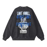 "Nephew went #144!" Snow Washed Oversized Sweatshirt