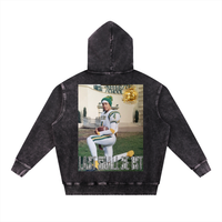 LS31st x D-Lo's Kitchen "Class of '03" Snow Wash Hand-Frayed Heavyweight  Hoodie