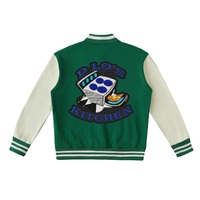LS31st x D-Lo's Kitchen "Chefs Choice"(Alternate)Two-Tone Fleeced Varsity Jacket
