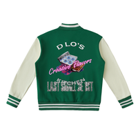 LS31st x D-Lo's Kitchen "Chefs Choice" Two-Tone Fleeced Varsity Jacket
