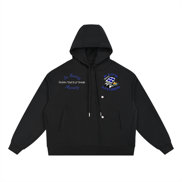 LS31st x D-Lo's Kitchen "Chefs Choice" Boxy Button Placket Hoodie