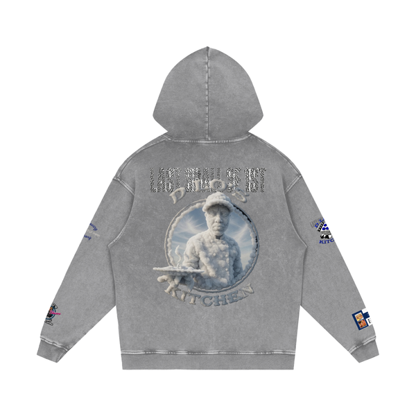 LS31st x D-Lo's Kitchen "Above The Clouds" Snow Washed Loose Cotton HoodieLS31st x D-Lo's Kitchen "Above The Clouds"