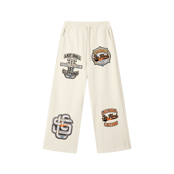 LS31st x V.A.A. Alaska Sweatpants mit Kontraststreifen und geradem Bein