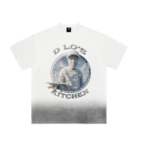 LS31st x D-Lo's Kitchen "Above The Clouds" Sunfade Vintage Washed T-Shirt