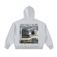 LS31st x D-Lo's Kitchen "Hometown Hero" Fleeced Full-Zip Boxy Hoodie