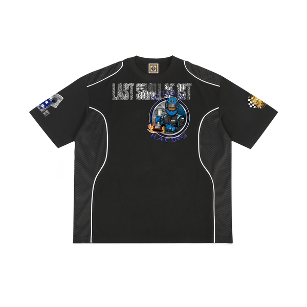 LS31st x D-Lo's Kitchen "D-Lo’s Racing Team"Contrast Piped Panel Racing Shirt