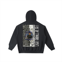LS31st x D-Lo's Kitchen "Est.2018"(Chefs Alterante) Big Hood Half-Zip Fleece Hoodie