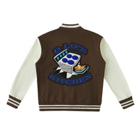 LS31st x D-Lo's Kitchen "Chefs Choice"(Alternate)Two-Tone Fleeced Varsity Jacket