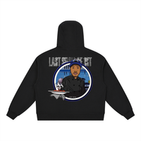 LS31st x D-Lo's Kitchen "Chefs Choice" Boxy Hoodie mit Knopfleiste