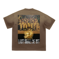 LS31st x D-Lo's Kitchen "Young Rudy" Tiger-Streifen-Farbverlauf Gewaschenes T-Shirt