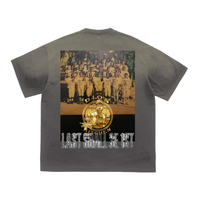 LS31st x D-Lo's Kitchen "Young Rudy" Tiger-Streifen-Farbverlauf Gewaschenes T-Shirt