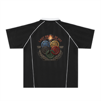"Opening Ceremony" Shadow Stripe Collared Soccer Jersey
