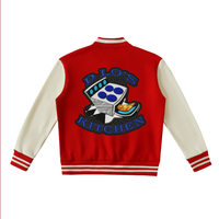 LS31st x D-Lo's Kitchen "Chefs Choice"(Alternate)Two-Tone Fleeced Varsity Jacket