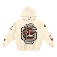 "The Brick After" Nigel Sylvester x AJ4 Fleeced Boxy Hoodie