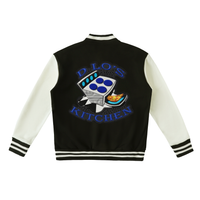 LS31st x D-Lo's Kitchen "Chefs Choice"(Alternate)Two-Tone Fleeced Varsity Jacket
