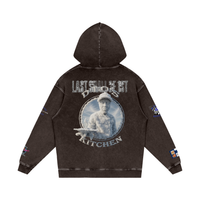 LS31st x D-Lo's Kitchen "Above The Clouds" Snow Washed Loose Cotton HoodieLS31st x D-Lo's Kitchen "Above The Clouds"