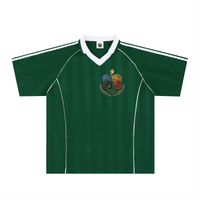 "Opening Ceremony" Shadow Stripe Collared Soccer Jersey