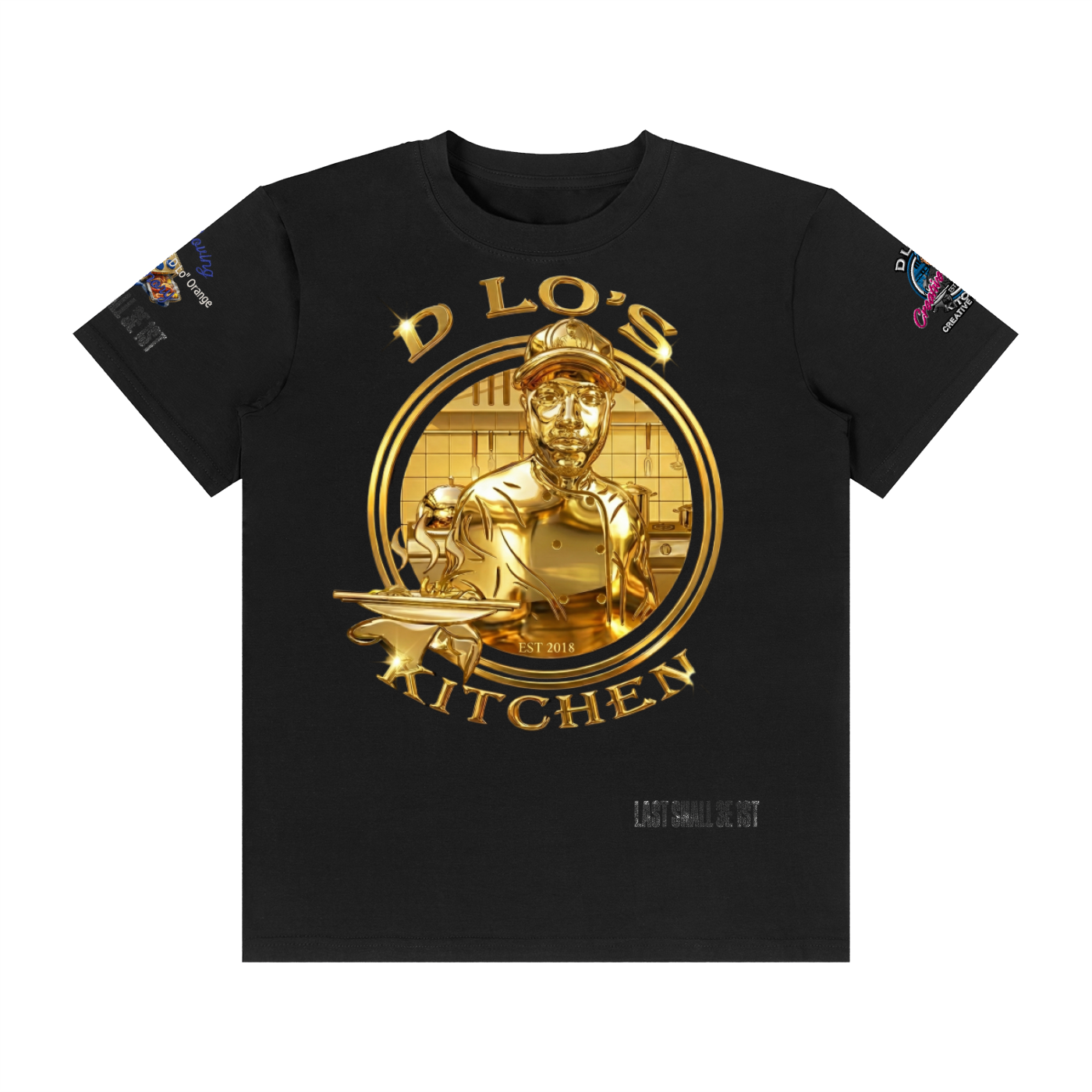 LS31st x D-Lo's Kitchen "Hood Trophy" Unisex Klassisches Rundhals-Baumwoll-T-Shirt