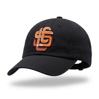 Backboard Brick 6-Panel Cap - garment mockup