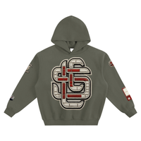 "The Brick After" Nigel Sylvester x AJ4 Fleeced Boxy Hoodie