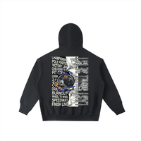 LS31st x D-Lo's Kitchen "Est. 2018"(D-Lo’s Racing Edition) Big Hood Half-Zip Fleece Hoodie