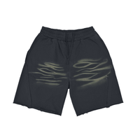 LS31st x D-Lo's Kitchen „Young Rudy“ Gewaschene Tigerstreifen-Shorts