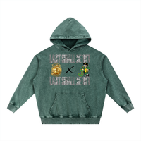 LS31st x D-Lo's Kitchen "Class of '03" Snow Wash Hand-Frayed Heavyweight  Hoodie