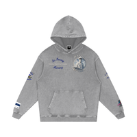 LS31st x D-Lo's Kitchen "Above The Clouds" Snow Washed Loose Cotton HoodieLS31st x D-Lo's Kitchen "Above The Clouds"