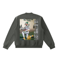 LS31st x D-Lo's Kitchen "Class of '03" Essential Zip-Up Fleeced Varsity Jacket