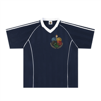 "Opening Ceremony" Shadow Stripe Collared Soccer Jersey