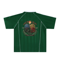 "Opening Ceremony" Shadow Stripe Collared Soccer Jersey