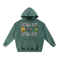 LS31st x D-Lo's Kitchen "Class of '03" Snow Wash Hand-Frayed Heavyweight  Hoodie